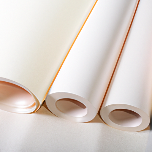 Chinese manufacturer of spray painted self-adhesive vinyl felt rolls on polyester fabrics