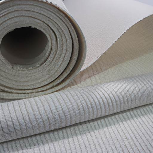 White adhesive tile mat adhesive woven fabric roll china manufacturer