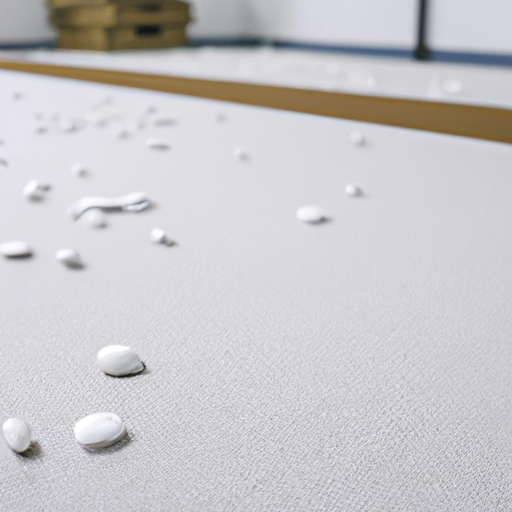 White needle punch paint protection felt cover next to vinyl flooring China OEM factory