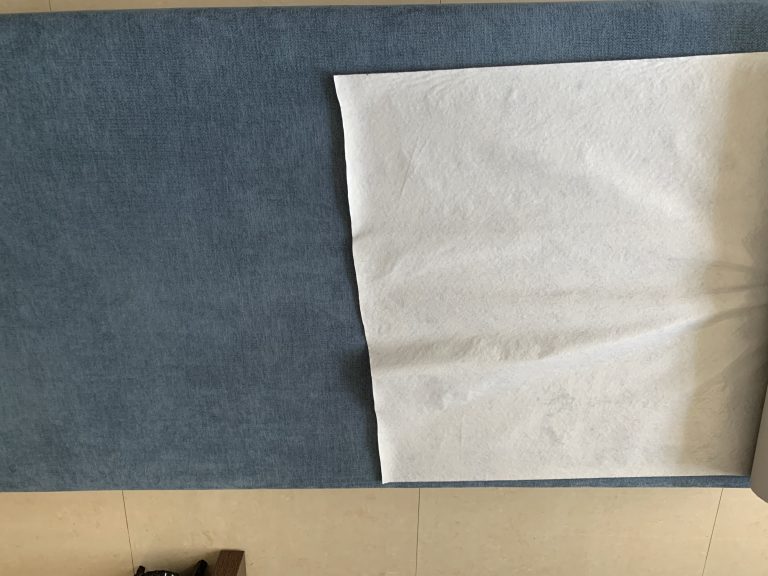 blue felt material, thermal bonding fabric china good factory