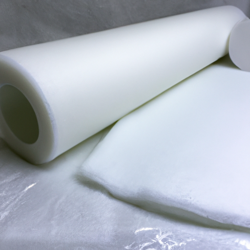 Fabric Coated Polyester Felt Roll China High Quality Factory, White Felt Roll Protection Wool Painter China Manufacturer,