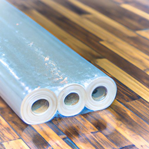 The floor protection film of the wooden floor is manufactured by the Chinese factory.