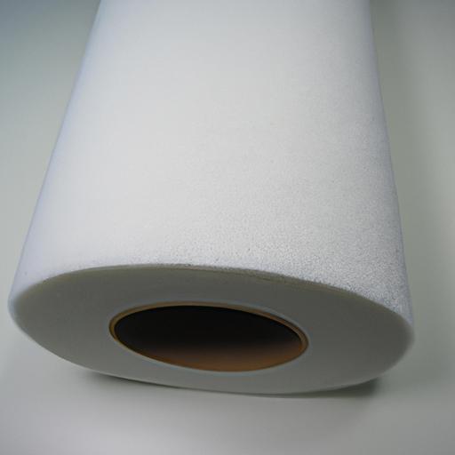 100% Polyester White Fabric Non Woven Suture Material Surface Adhesive Back Felt Pad Roll China Manufacturer,