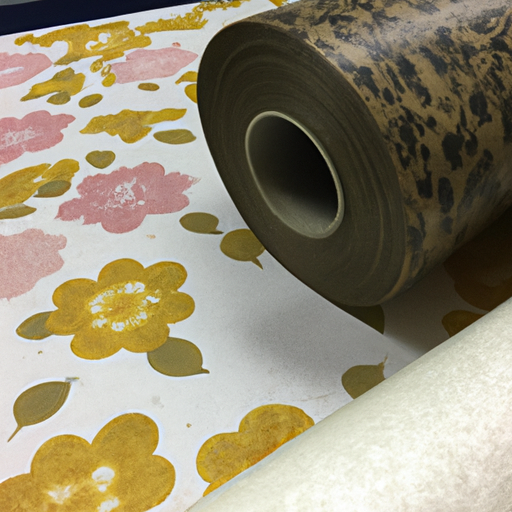 Non -woven printing polyester -pointing felt film roll Chinese factory,non -woven geomorphin scrolls Chinese factory,