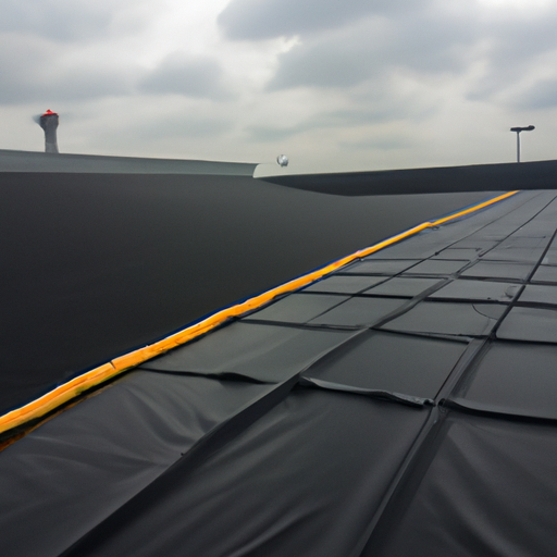 Construction procedures for asphalt oil mesh roof waterproof layer,Black felt pad Chinese factory,