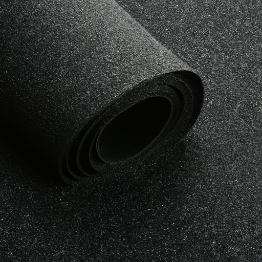 Special Material Black Polyester Fabric Bonded Felt Roll China Best Manufacturer